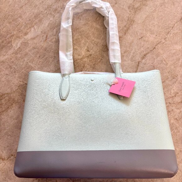 NWT Kate Spade Rock Center Large Tote Bag With Attached Zip Pouch - Picture 2 of 5